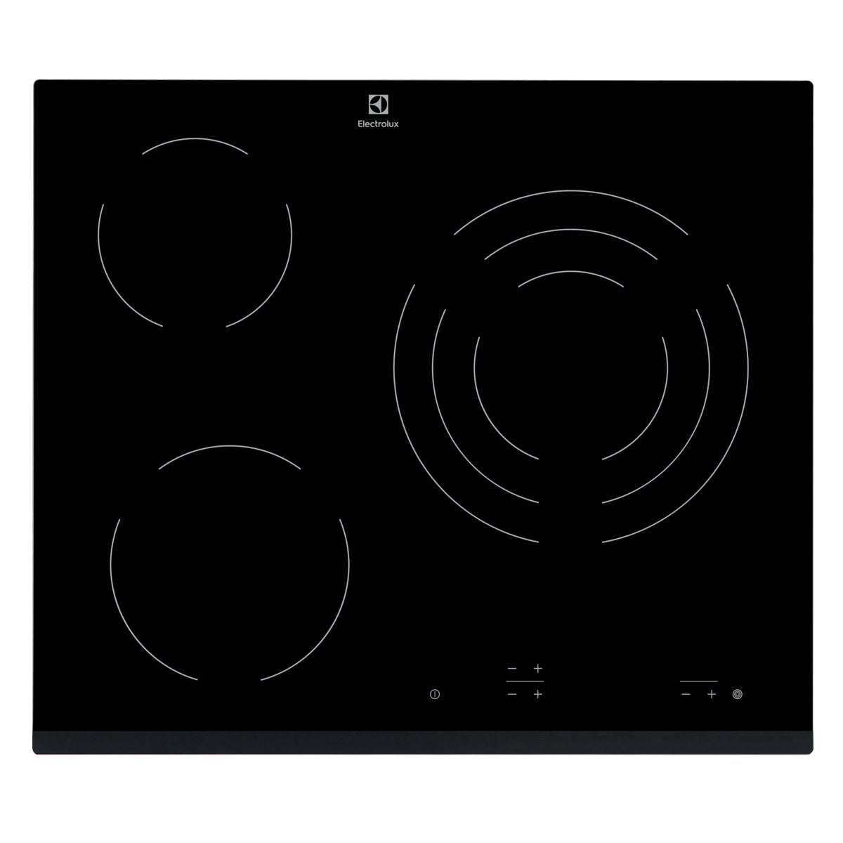 Electrolux EHV6232FOK Glaskeramik-Kochfeld 3 Zonen