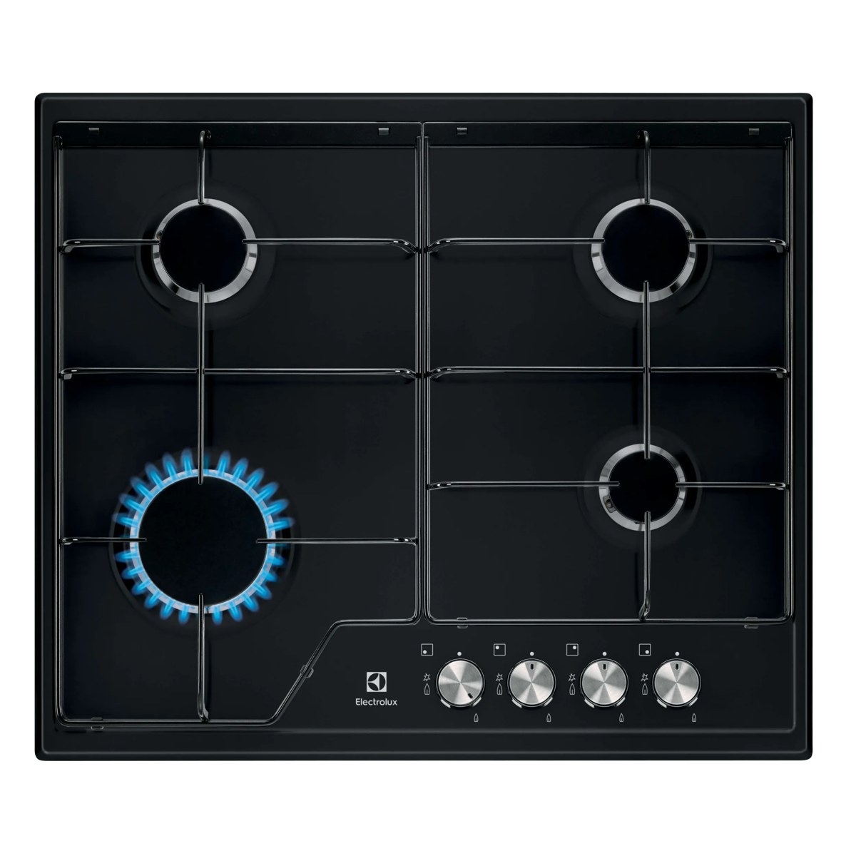 Electrolux KGS6424K Gaskochfeld 60cm Emaille