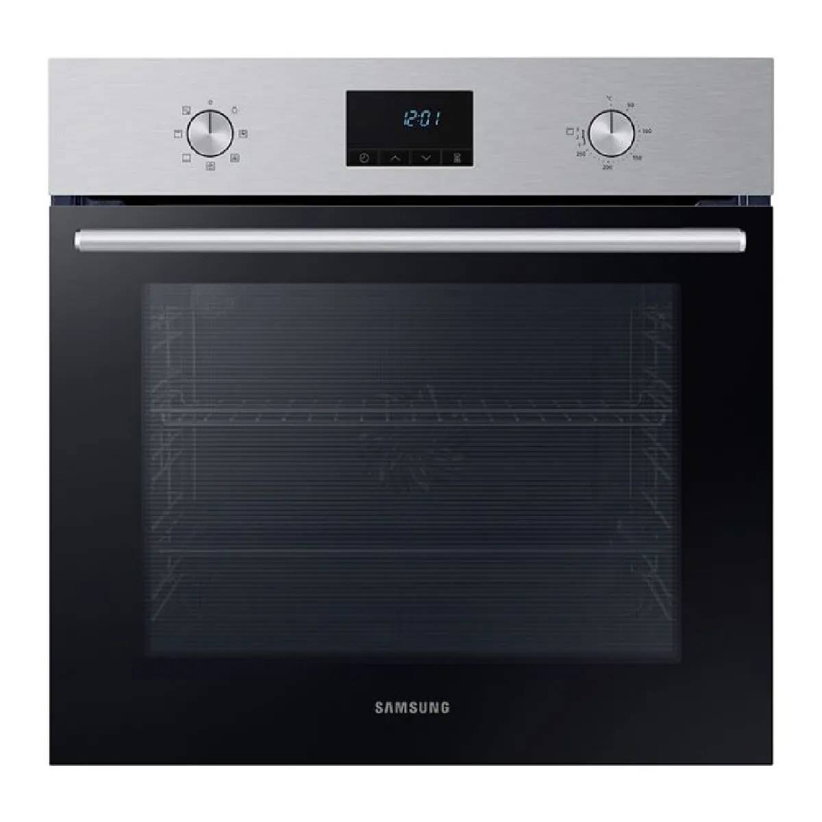 Samsung NV68A1140BS Einbau-Backofen 68L Katalyse Edelstahl-Schwarz