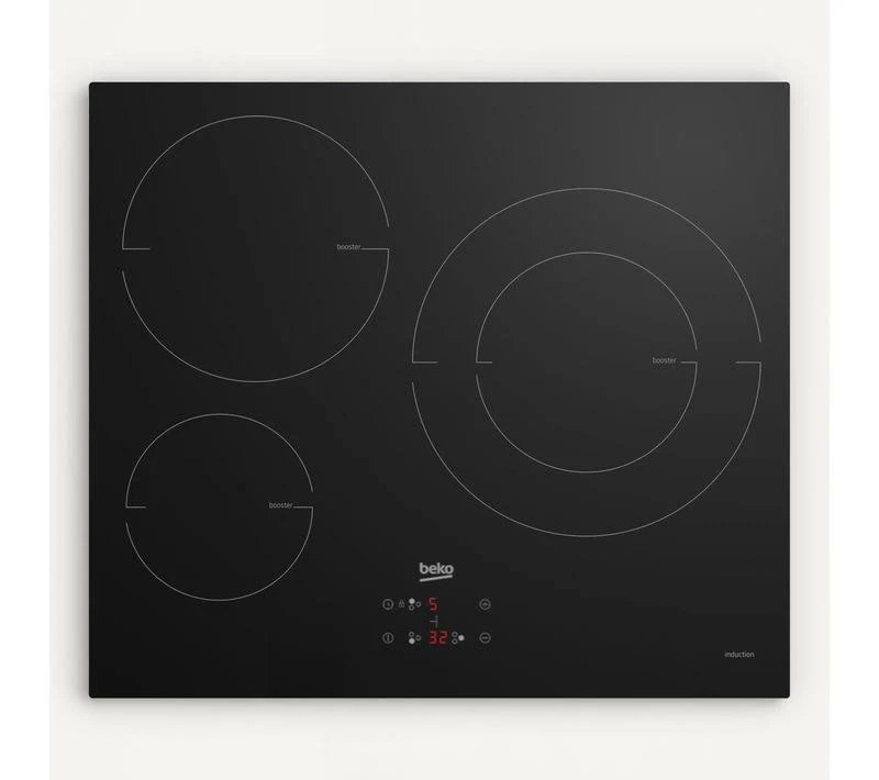 Induktionskochfeld Beko HII63405MT 60 cm 3 Kochzonen
