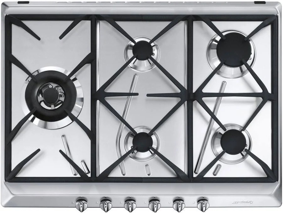Smeg Contemporanea SRV575GH5 Gas-Kochfeld 75 cm