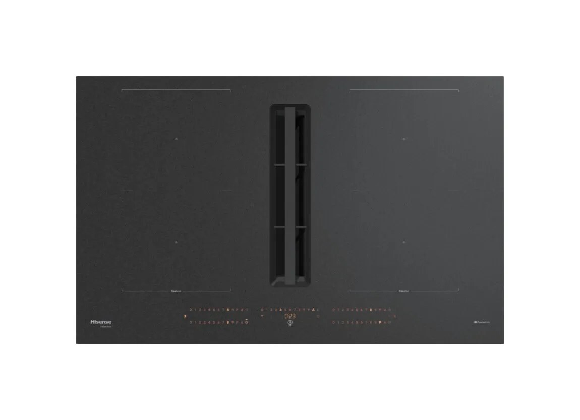 Induktionskochfeld Hisense HEH8443BSRWF 84 cm mit integrierter Dunstabzugsanlage